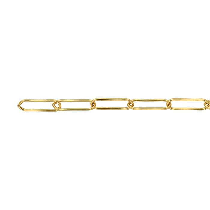14/20 Yellow Gold-Filled Oval Cable Chain