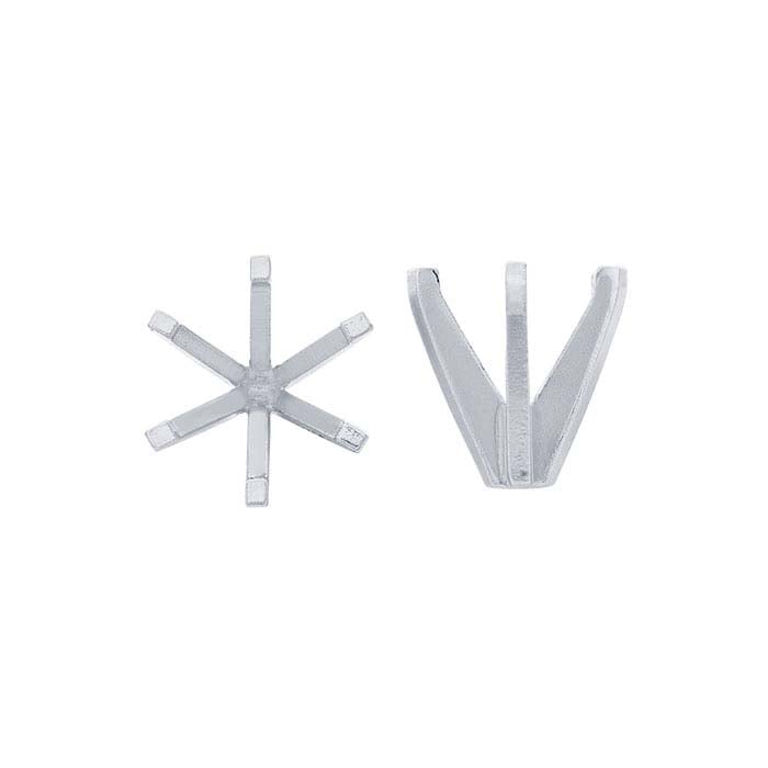 Platinum Round Low 6-Prong Setting