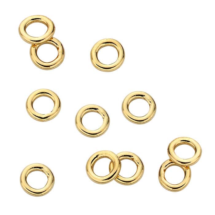 14/20 Yellow Gold-Filled Round Closed Ring