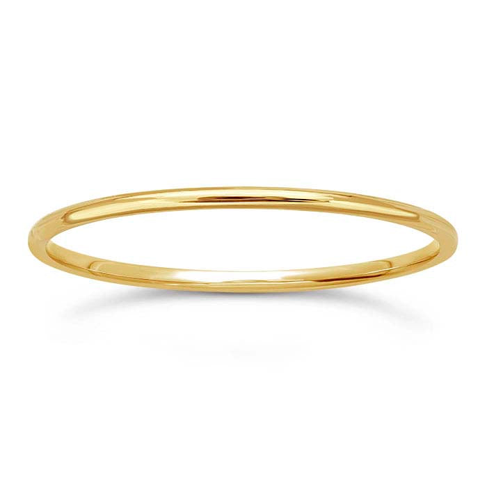 טבעת מצטברת מזהב צהוב 14 קראט