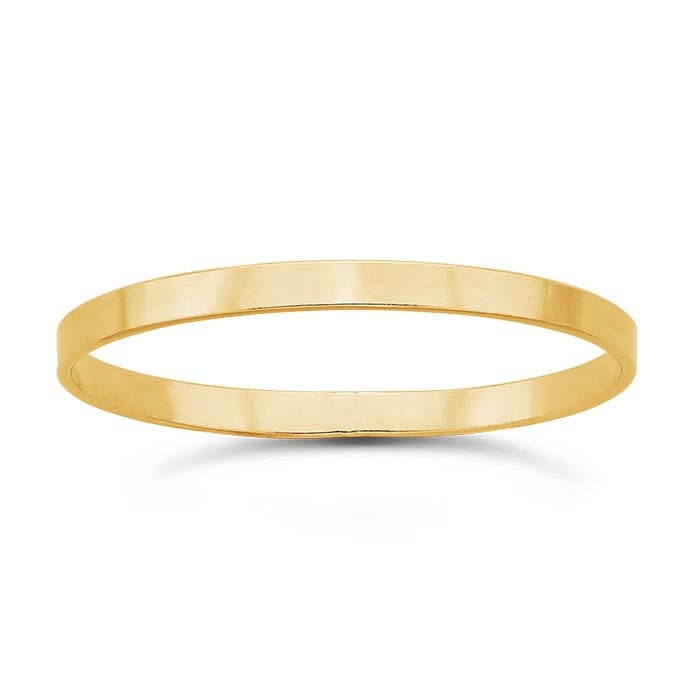 14/20 Yellow Gold-Filled Flat Wire Stackable Ring