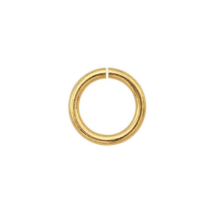 14K Yellow Gold Round Jump Ring