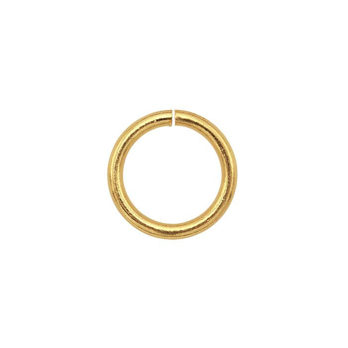 14K Yellow Gold Round Jump Ring