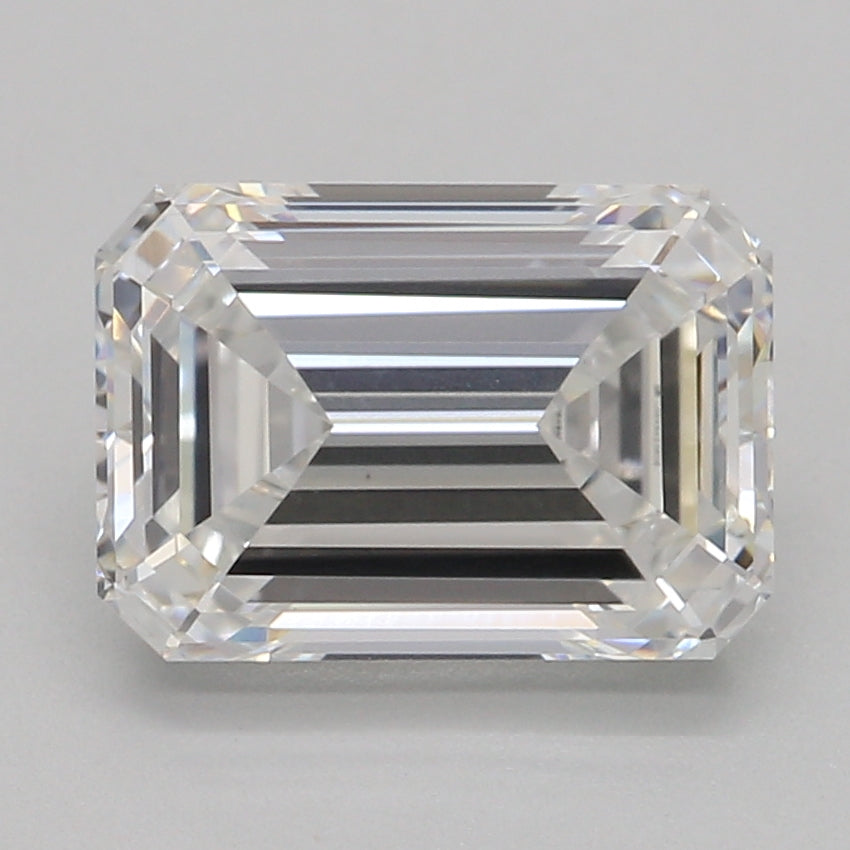 Lab-odlad diamant 1,52 ct, smaragdslipning, E, VS1