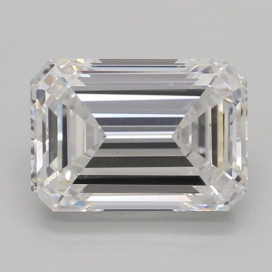 लैब-निर्मित हीरा 1.52ct, एमराल्ड, E, VS1