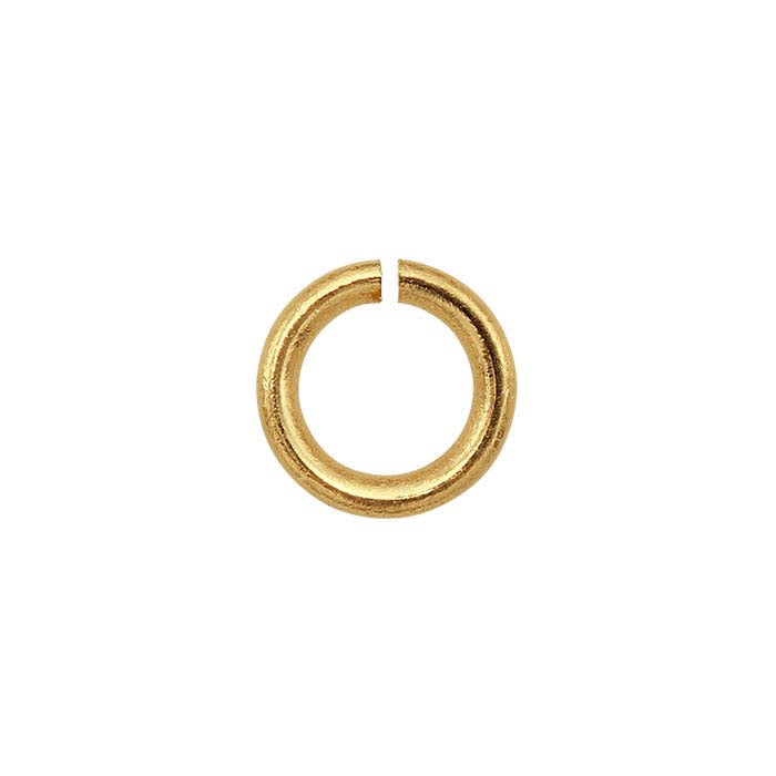 14K Yellow Gold Round Jump Ring