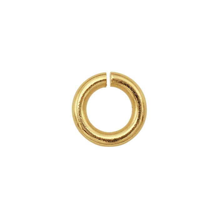 14K Yellow Gold Round Jump Ring