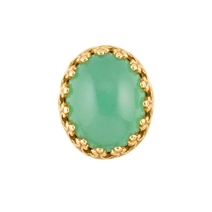 Oval Gallery Wire Bezel Cup Setting