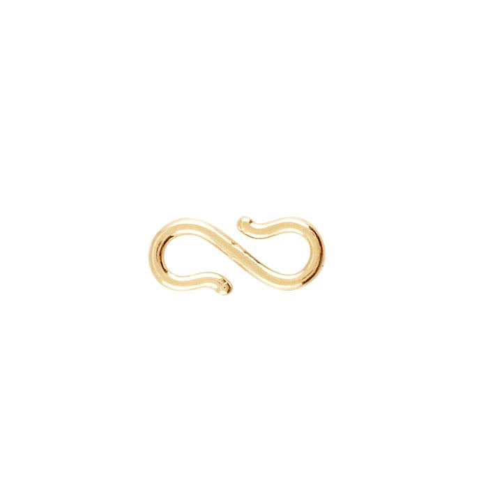 14K Yellow Gold S-Hook Clasp