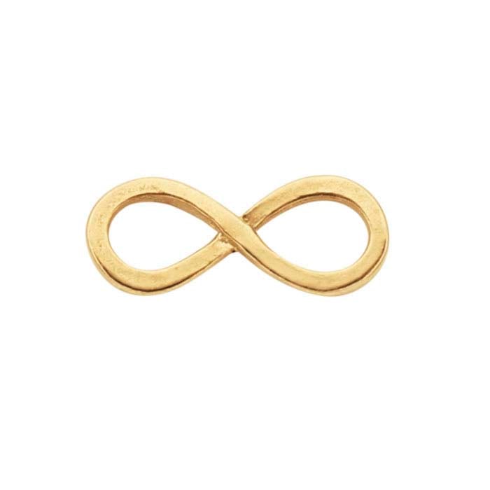 14K Yellow Gold Petite Infinity Component