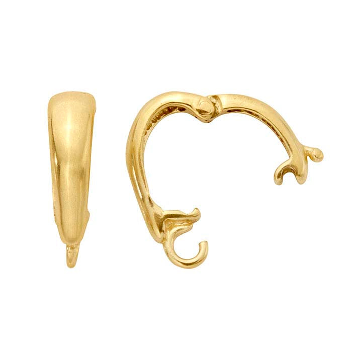 Hinged Necklace Enhancer with Open Ring