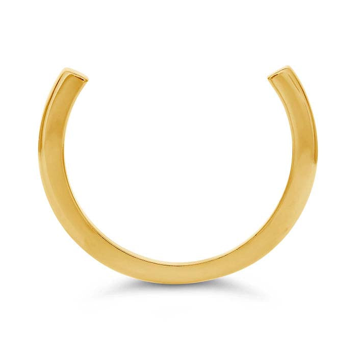 14K Yellow Gold 3/4-Ring Shank