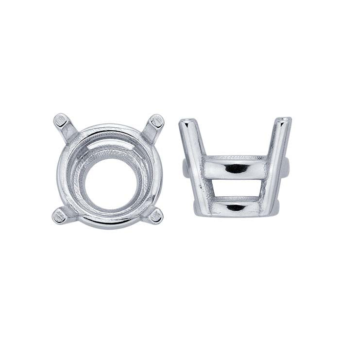 Lightweight Round Basket 4-Prong Setting