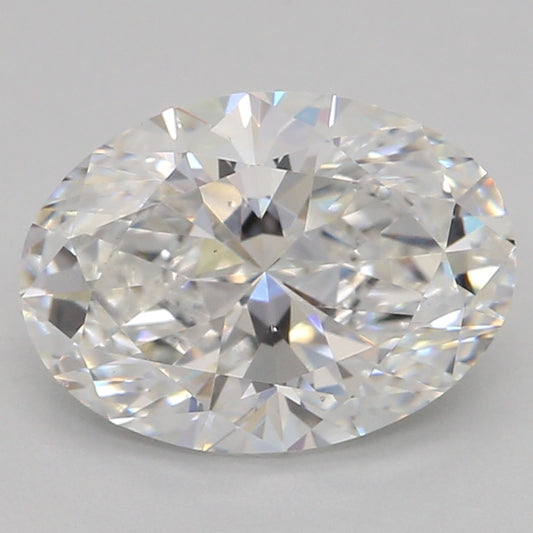 लैब-निर्मित हीरा 1.30ct, अंडाकार, E, VS1