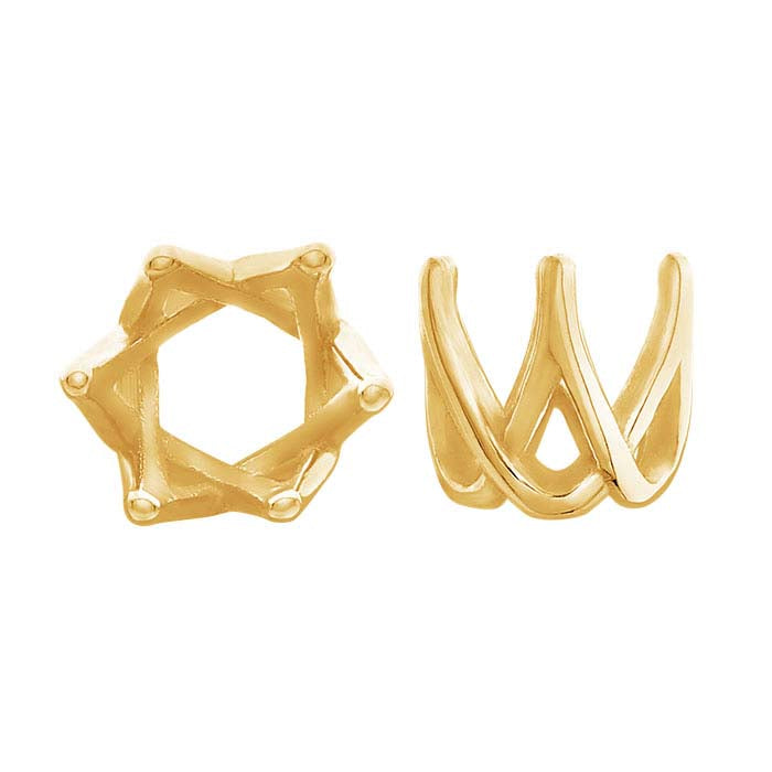 Round Swirl Heart Setting