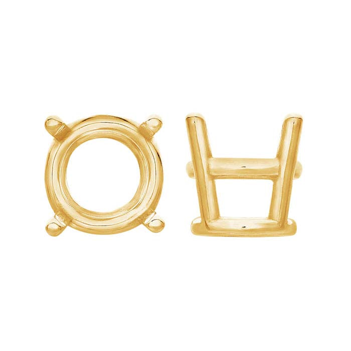 Round Basket 4-Prong Setting