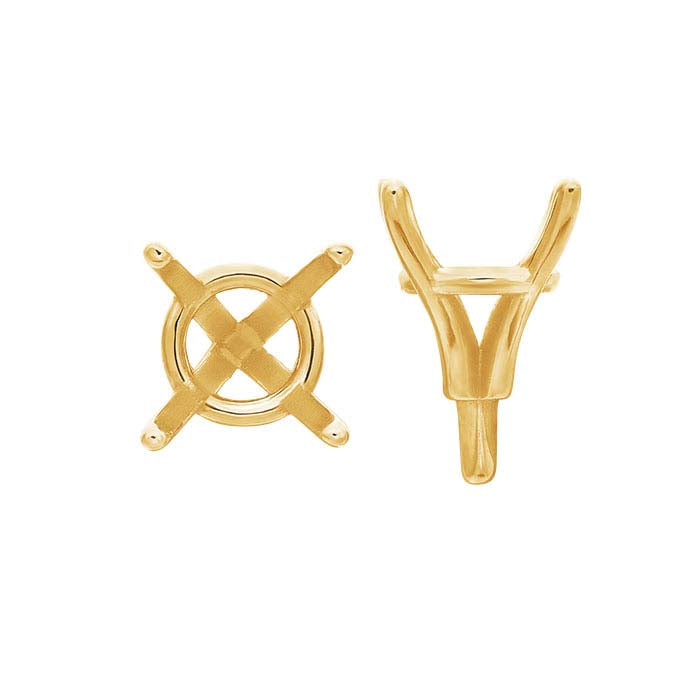 Round 4-Prong Setting with Peg