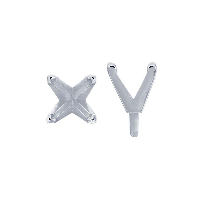 Princess V-Prong 4-Prong Setting with Peg