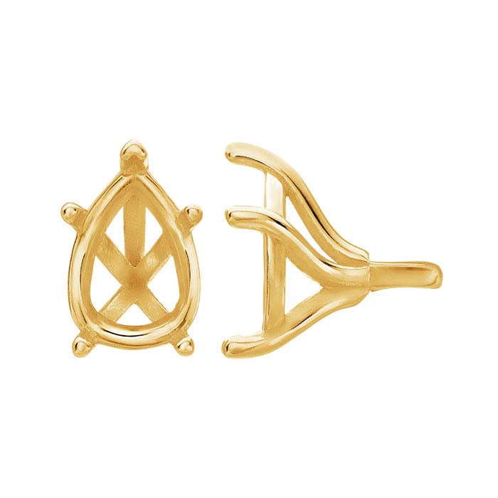 Pear 5-Prong Setting