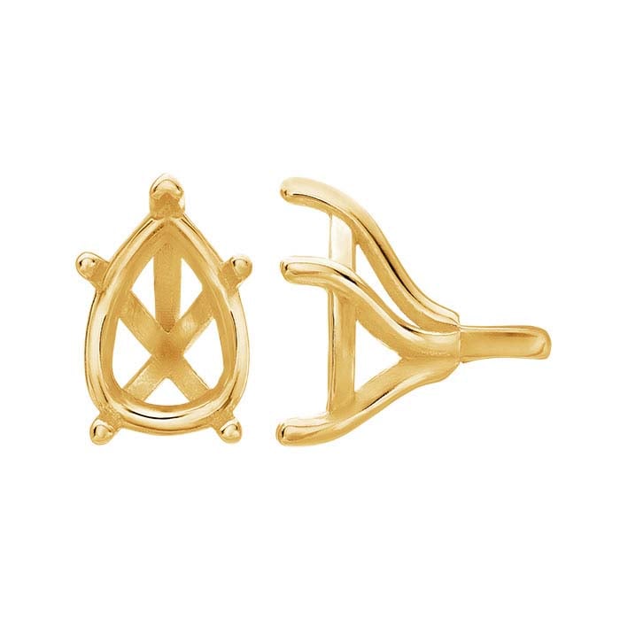 Pear 5-Prong Setting