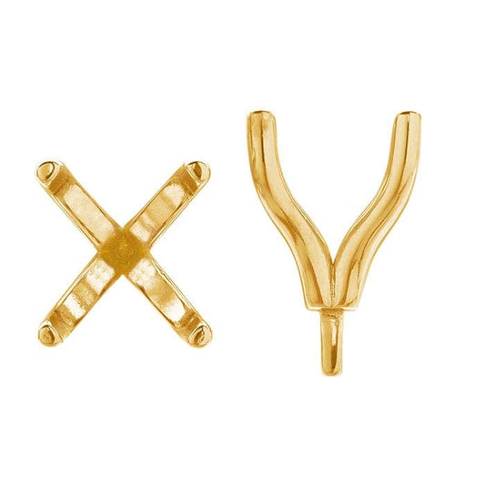 Oval 4-Prong Setting with Peg