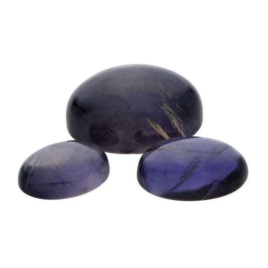 Iolite 10 x 8mm Oval Cabochon