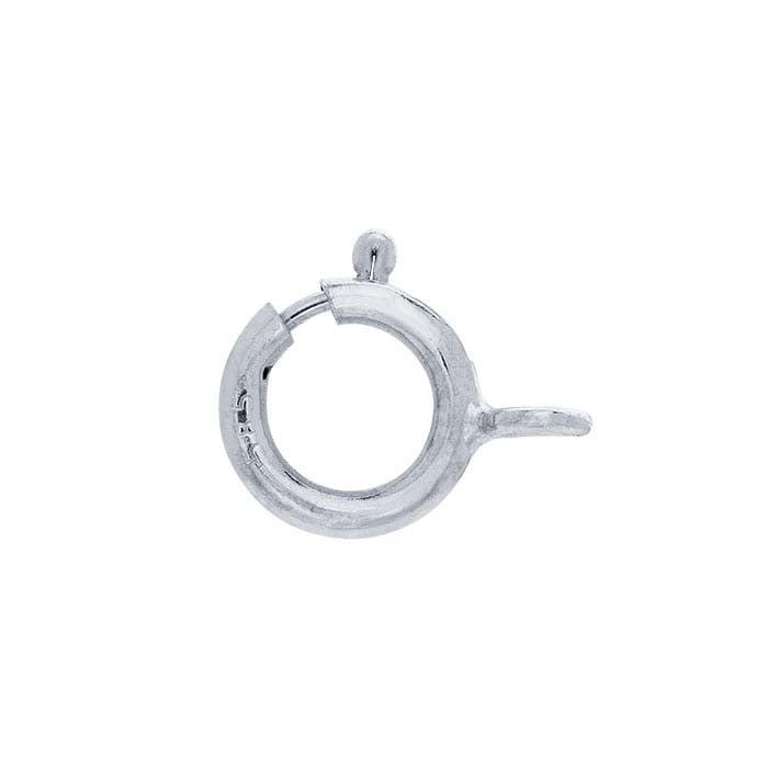 Spring Ring Clasp, with Ring