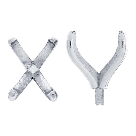 Emerald-Cut 4-Prong Setting with Peg