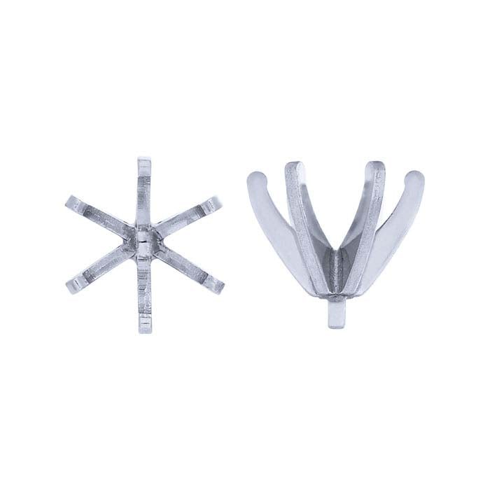 Round Low-Base 6-Prong Setting with Peg