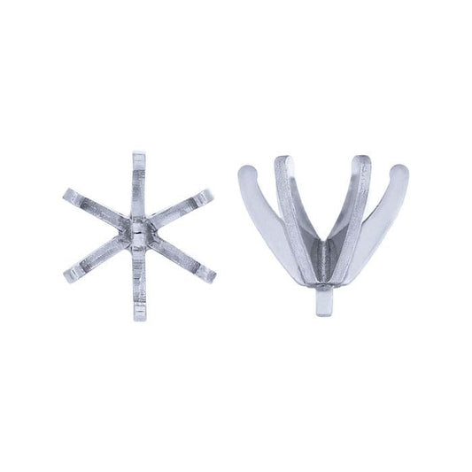 Round Low-Base 6-Prong Setting with Peg