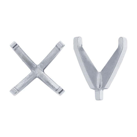 Square 4-Prong Setting with Peg