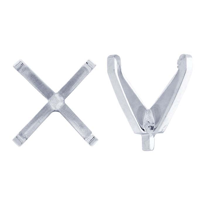 Square 4-Prong Setting with Peg