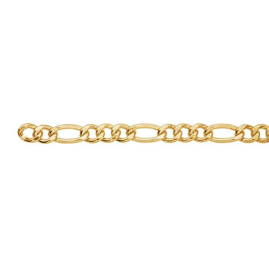 14/20 Yellow Gold-Filled Figaro Chain
