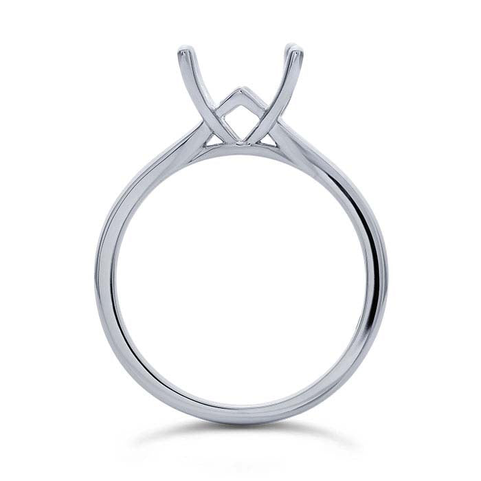 Platinum Princess Engagement Ring Mounting