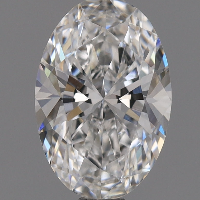 Лабораторно выращенный бриллиант 1,09 карат, овальный, D, VVS2