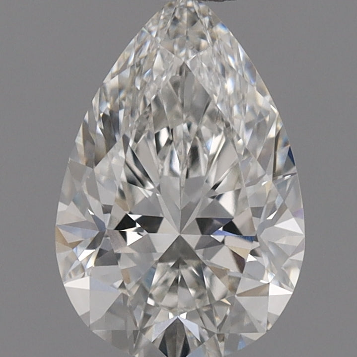 लैब-निर्मित हीरा 1.07ct, नाशपाती, E, VVS2