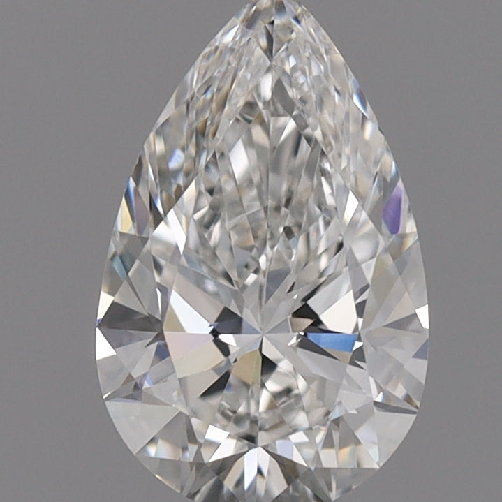 लैब-निर्मित हीरा 1.07ct, नाशपाती, E, VVS1
