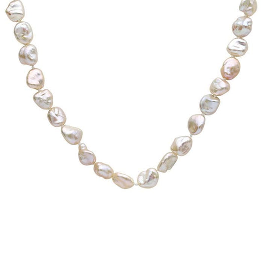 Natūrali 6–7 mm Keshi perlų vėrinys