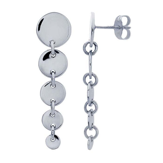 Cascading Circles Post Earrings