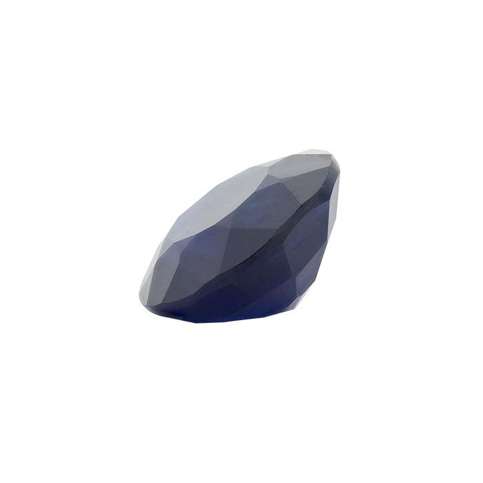 Sapphire Round Faceted Gemstone, A-Grade