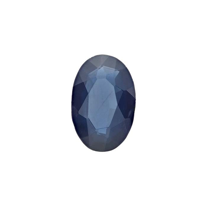 Sapphire Oval Faceted Gemstone, A-Grade