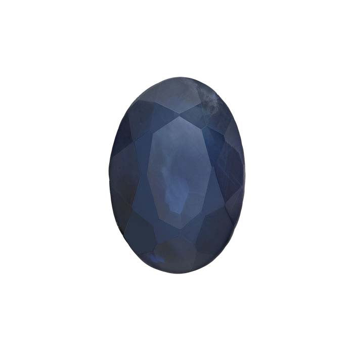 Sapphire Oval Faceted Gemstone, A-Grade