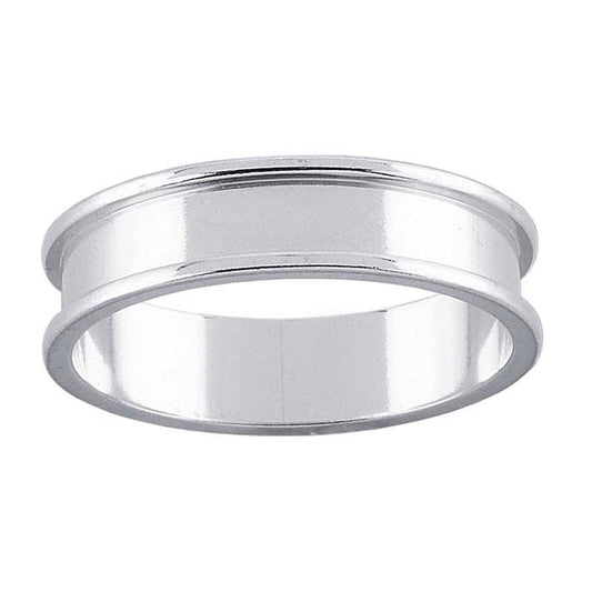 Sterling Silver Channel Ring