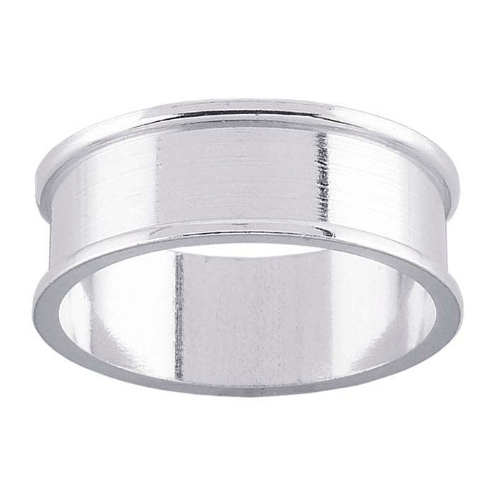 Sterling Silver Channel Ring