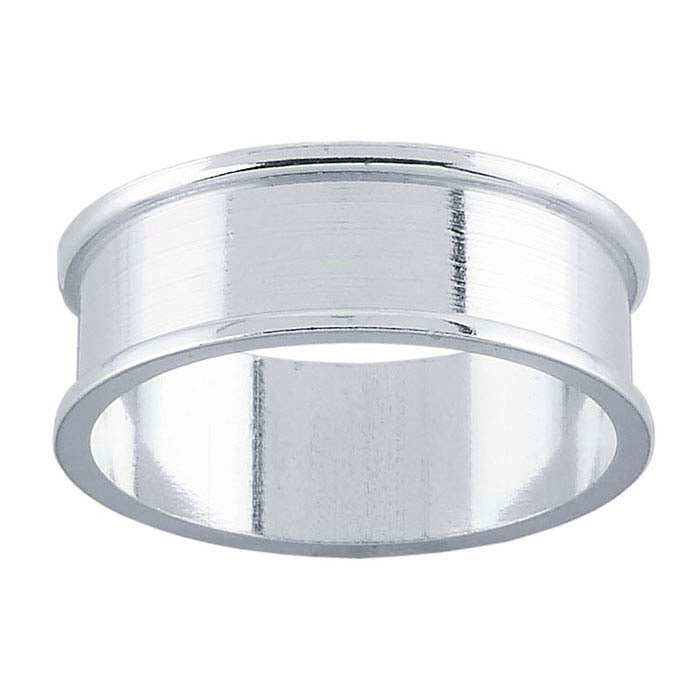 Sterling Silver Channel Ring
