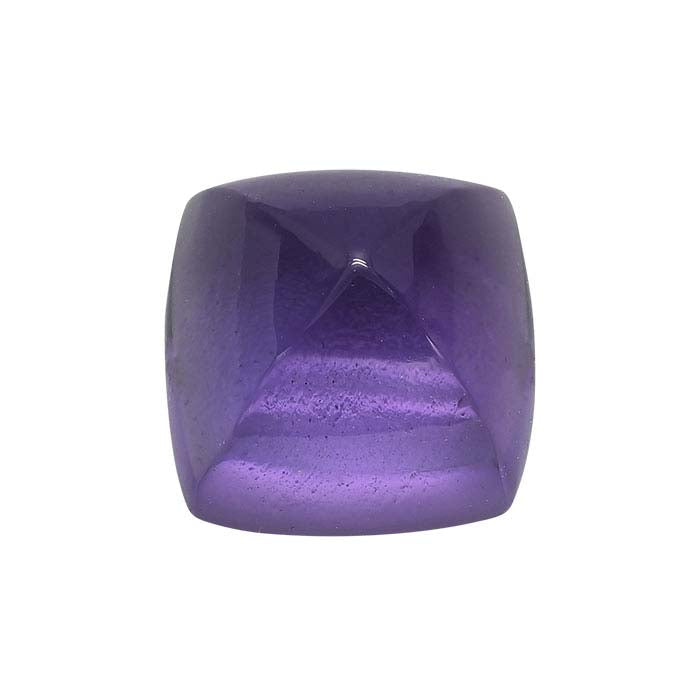 Amethyst Cushion Sugarloaf Cabochon
