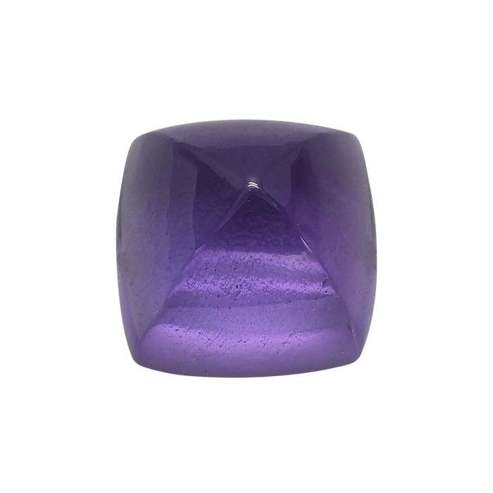 Amethyst Cushion Sugarloaf Cabochon