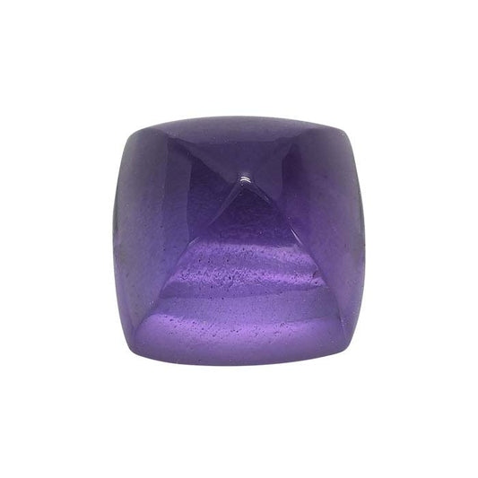 Amethyst Cushion Sugarloaf Cabochon