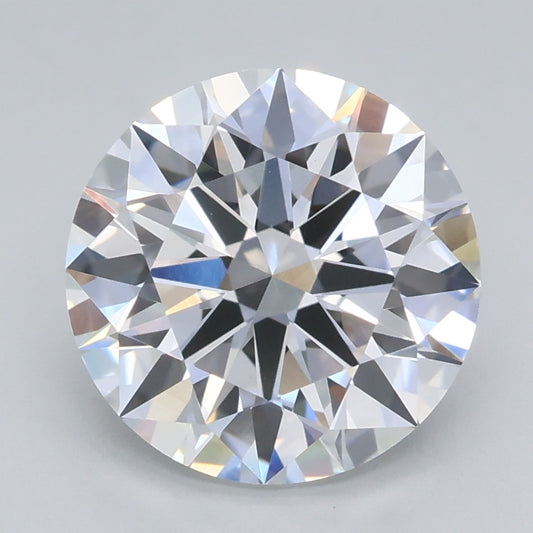 ماسة مزروعة مخبريًا 2.05 قيراط، مستديرة، E، VVS2