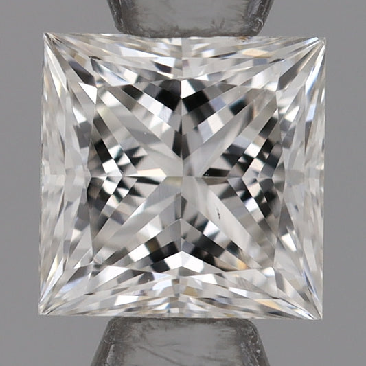 Laboratoriedyrket diamant 0,52 ct, princess, F, VS1